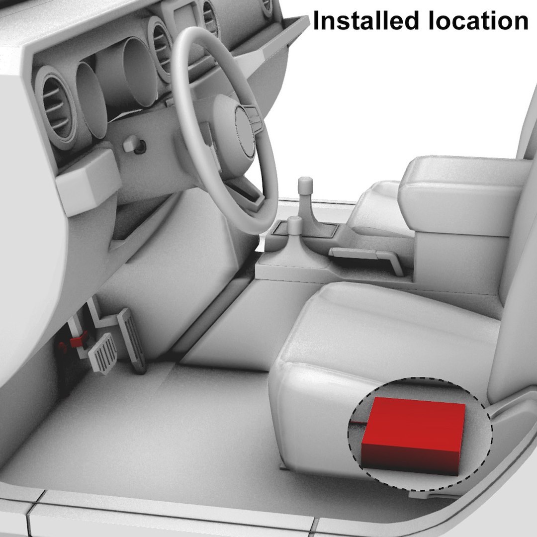 Roadmaster Towed Vehicle Brake Control, Invisibrake, Permament Type, Electrical Operated, With Break Away System, With LED Monitor – 8700
