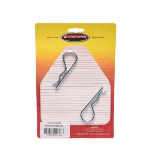 Roadmaster Trailer Hitch Pin Clip, For Use with Receiver Pin, Set of 2 – 910028