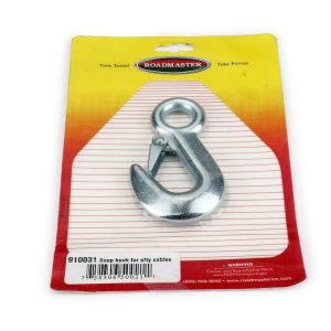 Roadmaster Trailer Safety Chain Hook, Trailer Hitch Pin Clip, 2200 Pound Gross Load Capacity, Single – 910031