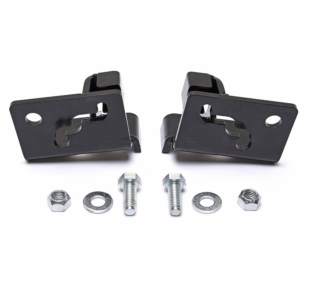 Roadmaster Trailer Safety Cable Guide, Ez Hook ™, Use to Hold Safety Cables, Steel, Black, 6000 Pound Capacity, Set of 2 – 910653
