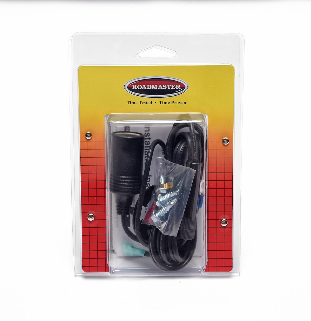 Roadmaster Cigarette Lighter Extension Cord, 12 Volt Extension Cord, For Even Brake and 9700 Portable Braking System – 9332