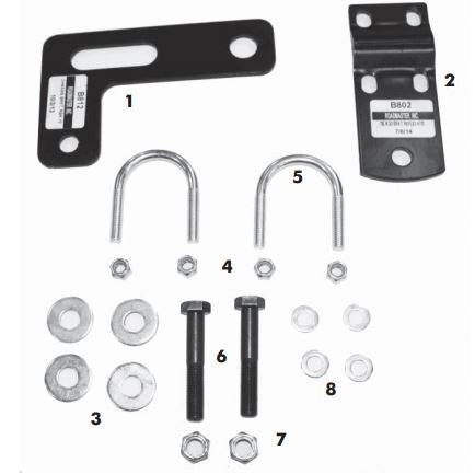 Roadmaster Steering Stabilizer Bracket, Reflex, Kit – RBK4