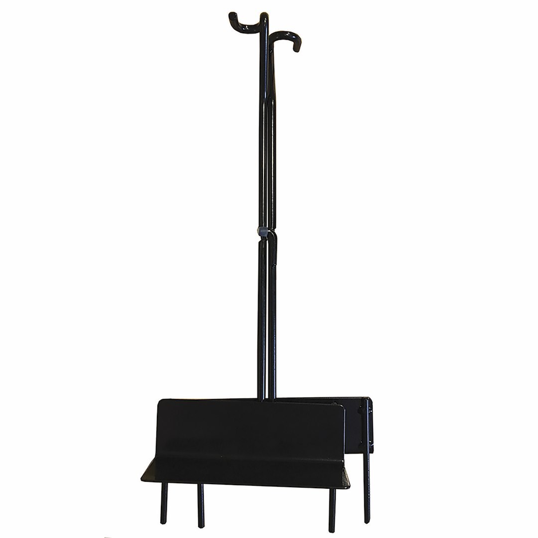 Rome Industy Campfire Cookware Stand, For Holding Hot Pie Iron When Not IN Use, Foldable, 15 Inch Length X 8 Inch Width X 4 Inch Depth – 1984