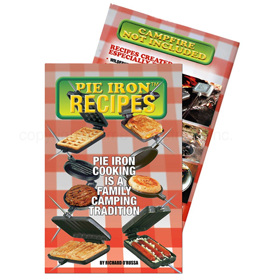 Rome Industy Book, Pie Iron Recipe Guide, By Richard O’russa, 5-1/2 Inch Width X 8-1/2 Inch Height, 64 Pages – 2000