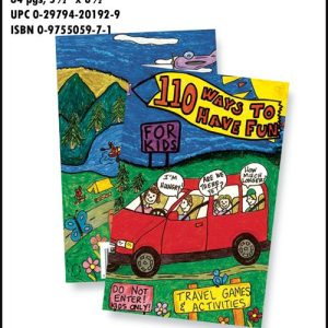 Rome Industy Book, 110 Ways to Have Fun, Travel Games and Activities for Kids, By Richard O’russa, 5-1/2 Inch Width X 8-1/2 Inch Height – 2019
