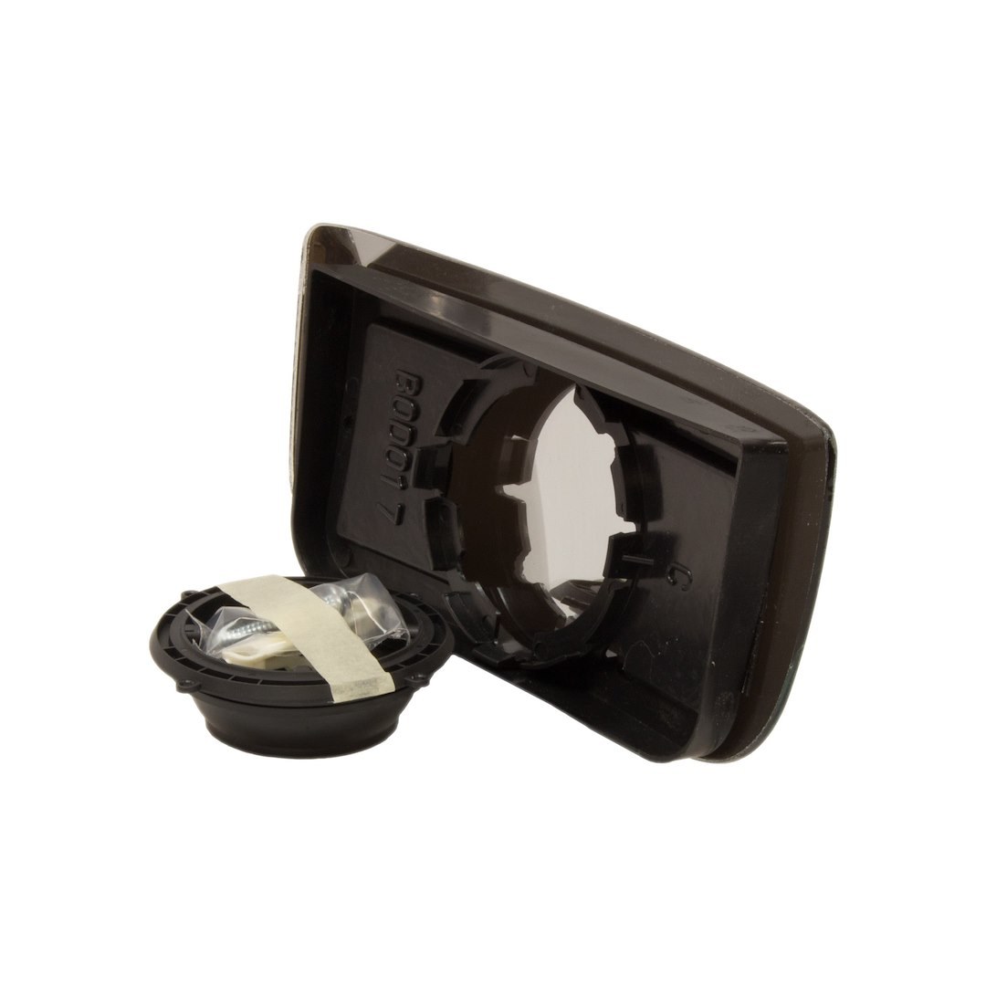 Ramco Exterior Mirror Glass, Aftermarket Replacement, Manual, Non-Foldaway, Without Heated Glass, Without Turn Signal, Single – SNP-GLS602WS-KIT