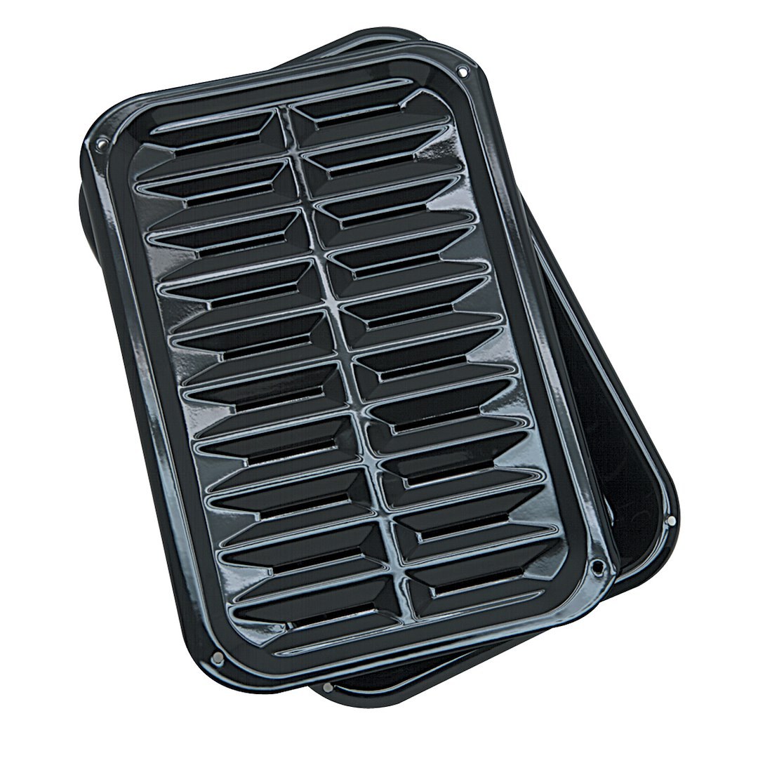 Range Kleen Bakeware Set, Stick-Free Coated Porcelain, 2 Pieces, Black – BP106X