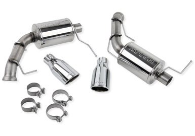 Roush Exhaust System Kit, Exhaust System Kit Axle Back System, 409 Stainless Steel, With Mufflers, Dual Exhaust, Rear Exit – 421145