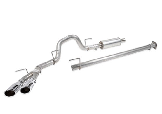 Roush Exhaust System Kit, Exhaust System Kit Cat Back System, Stainless Steel, With Muffler, 3 Inch Pipe Diameter – 421985