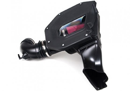 Roush Cold Air Intake, Black Tube, Synthetic Fiber Filter, With Heat Shield – 422086