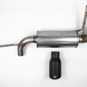 Roush Exhaust System Kit, Exhaust System Kit Axle Back System, 304 Stainless Steel, With Muffler, 3 Inch Pipe Diameter – 422234
