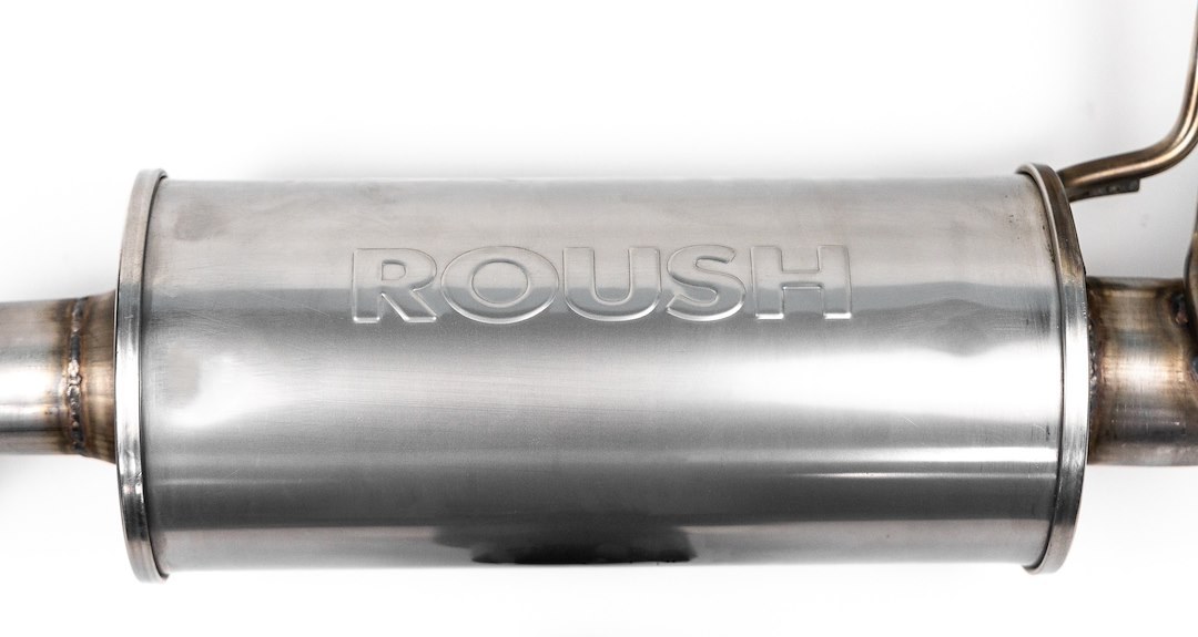 Roush Exhaust System Kit, Exhaust System Kit Axle Back System, 304 Stainless Steel, With Muffler, 3 Inch Pipe Diameter – 422234