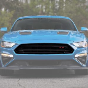 Roush Grille, For Use with Roush Front Fascia, High Gloss Finish, Black, Plastic, With Hardware – 422275