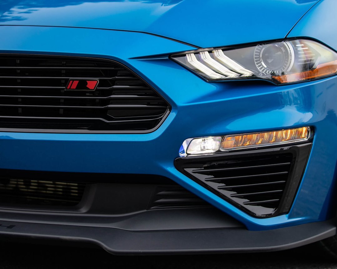 Roush Grille, For Use with Roush Front Fascia, High Gloss Finish, Black, Plastic, With Hardware – 422275
