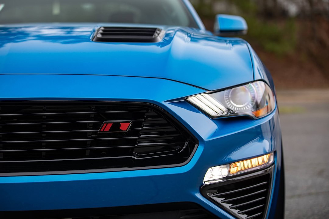 Roush Grille, For Use with Roush Front Fascia, High Gloss Finish, Black, Plastic, With Hardware – 422275