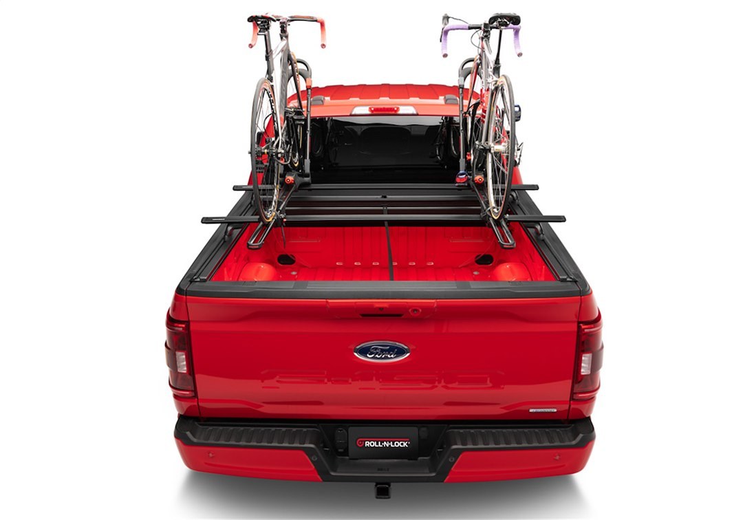 Roll N Lock Tonneau Cover, M-Series Xt™, Manual Retractable, Low Profile, Black, Vinyl Over Aluminum, Key Lock – 124M-XT