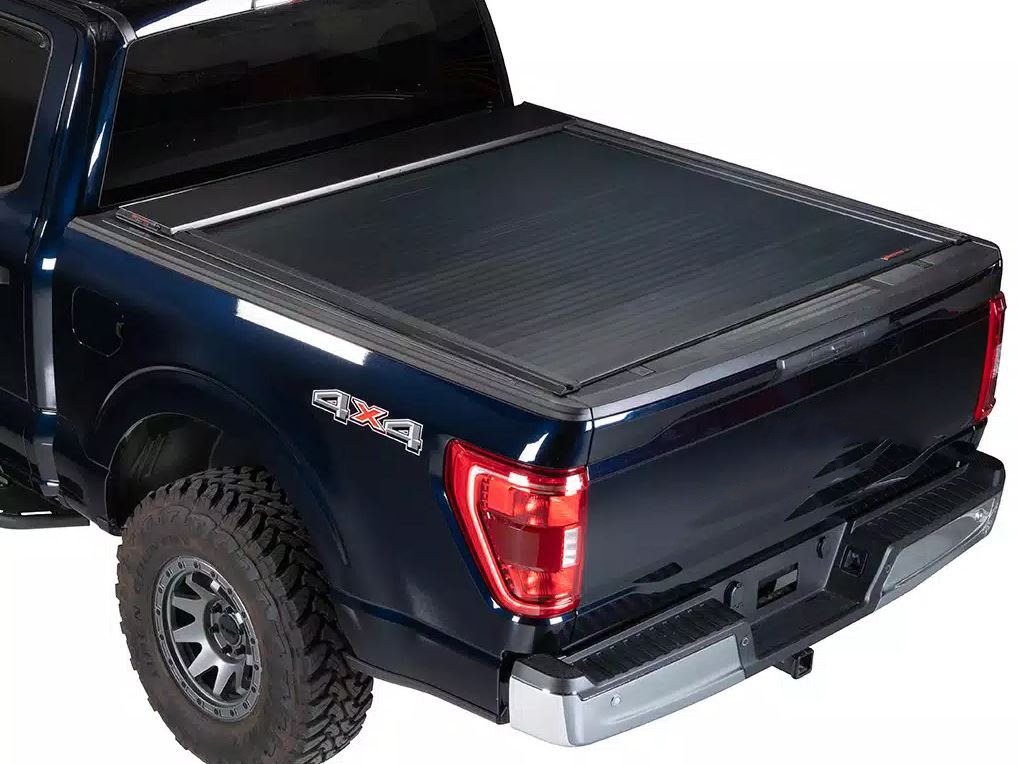 Roll N Lock Tonneau Cover, E-Series Xt ™, Power Retractable, Low Profile, Matte Black, Powder Coated, Aluminum, Remote Control Lock – 263E-XT