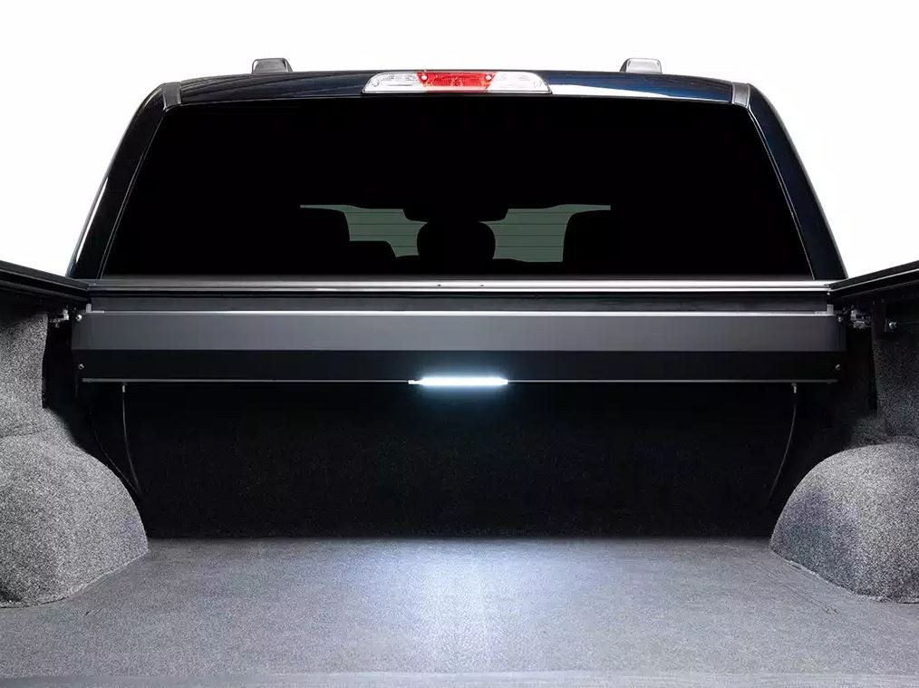 Roll N Lock Tonneau Cover, E-Series Xt ™, Power Retractable, Low Profile, Matte Black, Powder Coated, Aluminum, Remote Control Lock – 263E-XT
