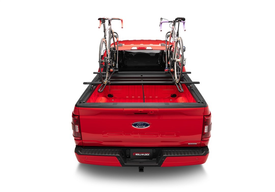 Roll N Lock Tonneau Cover, A-Series Xt ™, Manual Retractable, Low Profile, Black Powder Coated, Aluminum – 448A-XT