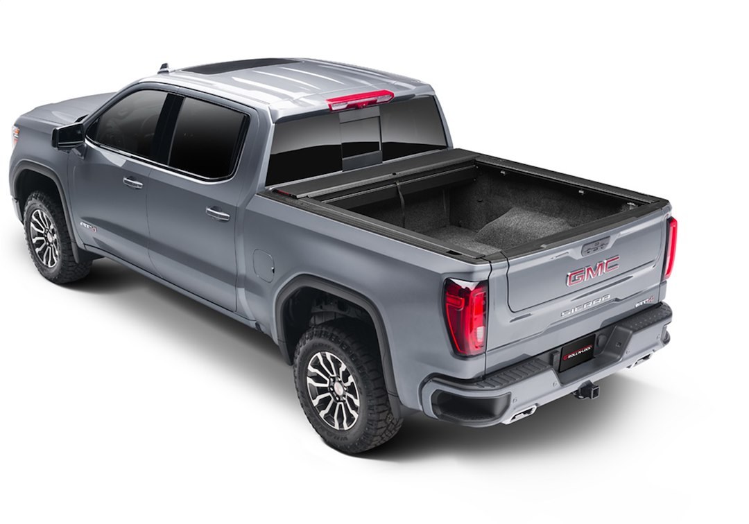 Roll N Lock Tonneau Cover, M-Series™, Manual Retractable, Lockable, Black, Vinyl – LG223M