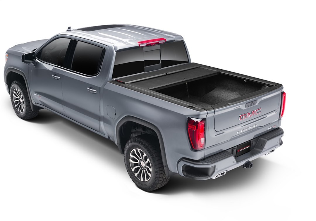 Roll N Lock Tonneau Cover, M-Series™, Manual Retractable, Lockable, Black, Vinyl – LG223M