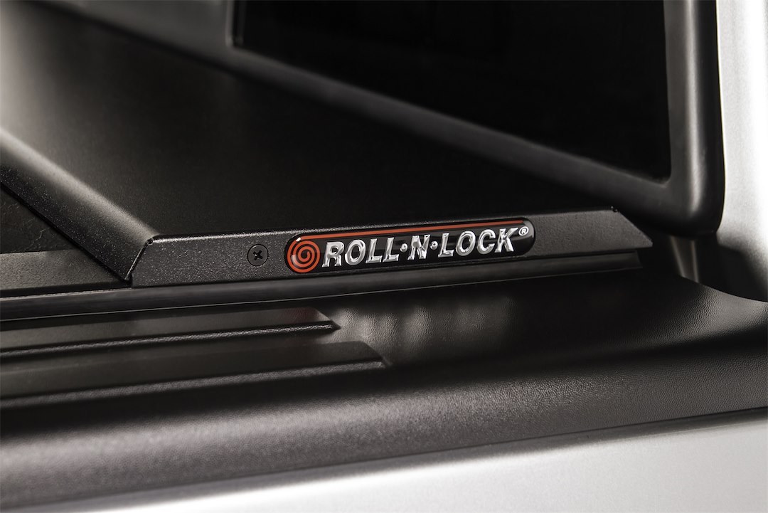 Roll N Lock Tonneau Cover, M-Series, Manual Retractable, Low Profile, Black, Vinyl Over Aluminum, Lockable Using Tailgate Handle Lock – LG576M