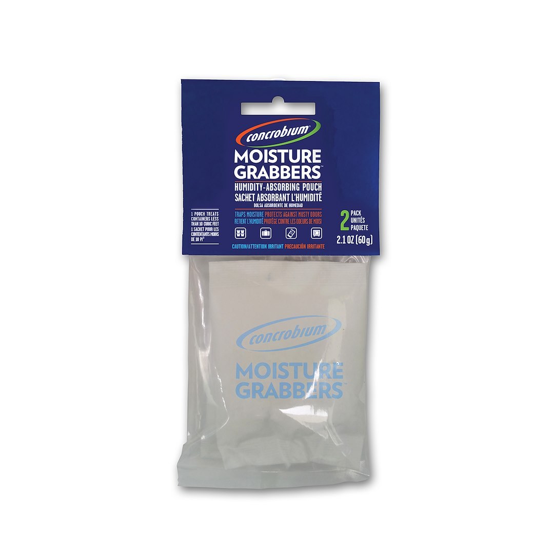 Rust-Oleum Dehumidifier, Moisture Grabbers, Granules IN Pouch, 2.1 Ounce, Odorless – 7752070