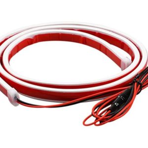 Recon Accessories Daytime Running Light, LED Hood Light Strip with Start-Up Sequence, Amber Bulb, Single – 264001AML