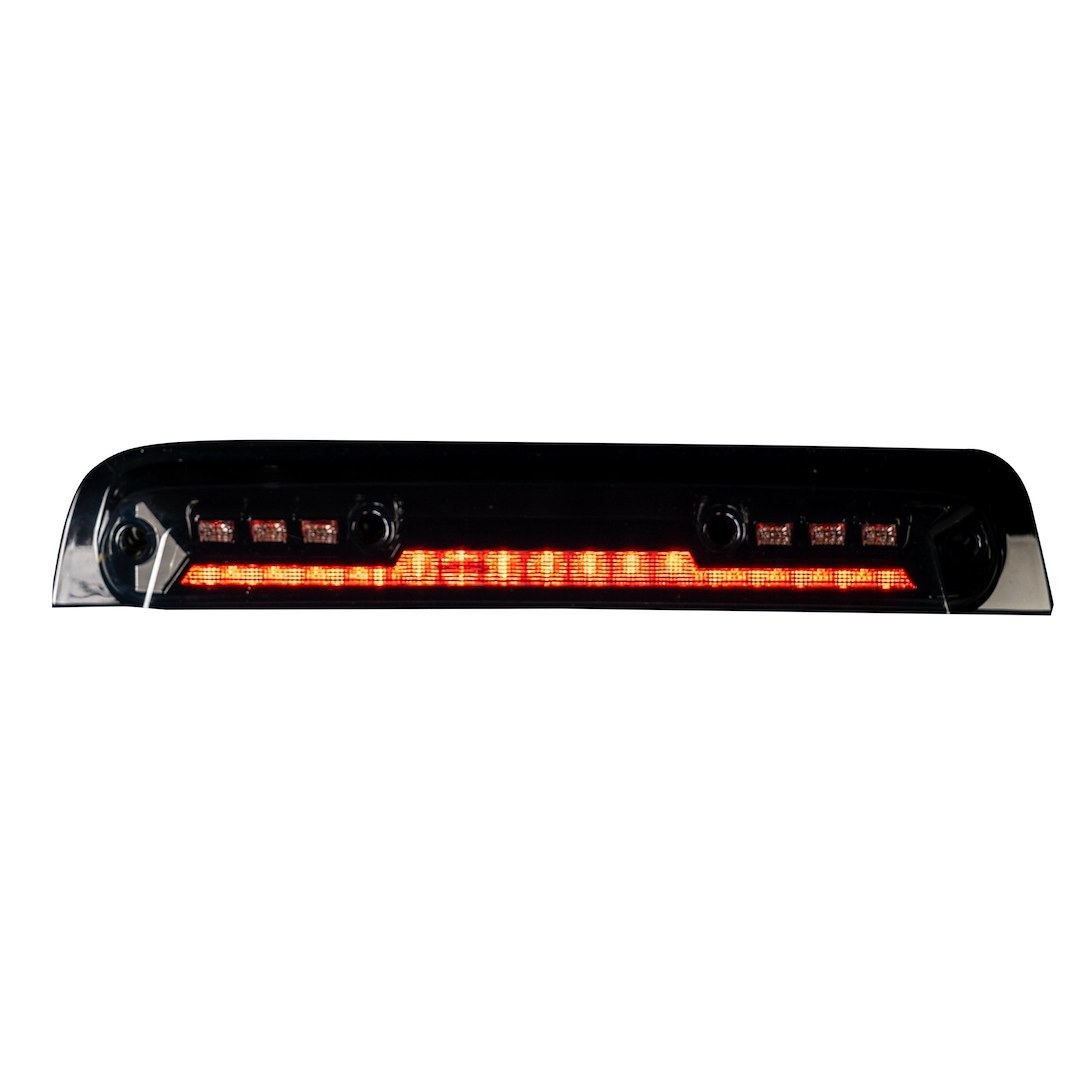 Recon Accessories Center High Mount Stop Light, LED, Smoke Lens, Red Brake Bulb/ White Cargo Light Bulb, With Cargo Light – 264102BK
