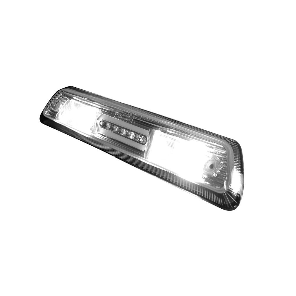 Recon Accessories Center High Mount Stop Light, Cree Xml LED, Clear Lens, Red Brake Bulb/ White Cargo Light Bulb, With Cargo Light – 264111CLHP