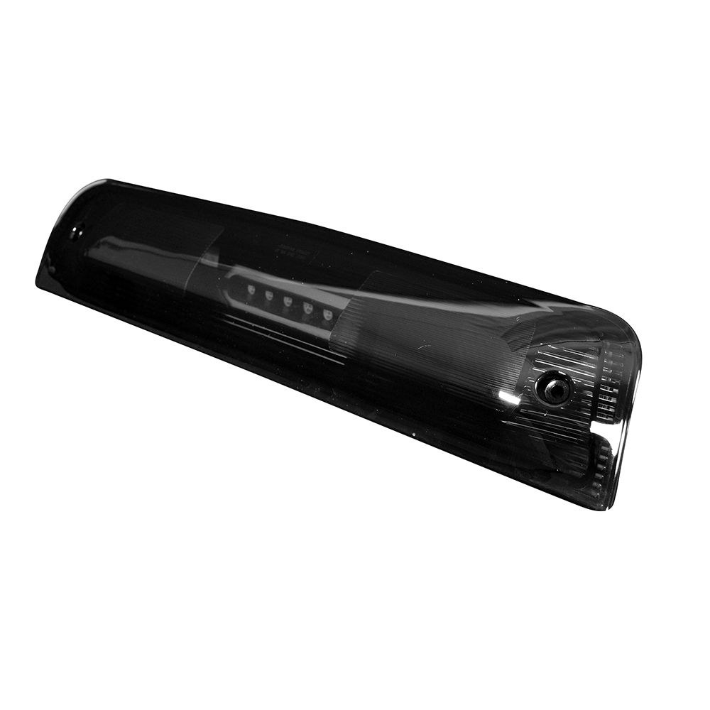 Recon Accessories Center High Mount Stop Light, Cree Xml LED, Smoke Lens, Red Brake Bulb/ White Cargo Light Bulb, With Cargo Light – 264112BKHP