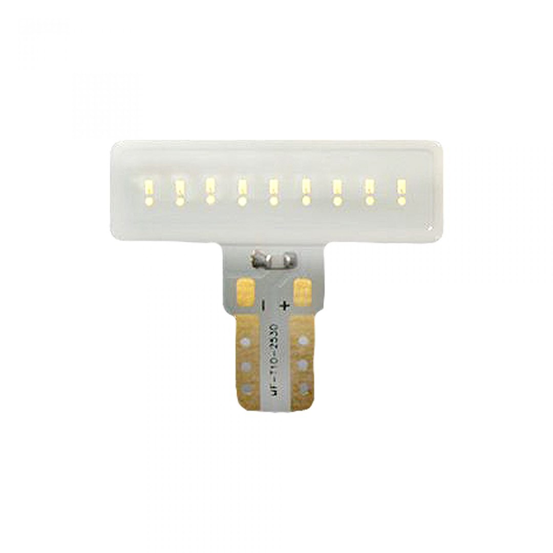 Recon Accessories Roof Marker Light Bulb – LED, 194/ 168 T-10 LED 3 Watt, Amber Bulb, Set of 5 – 264280AMX