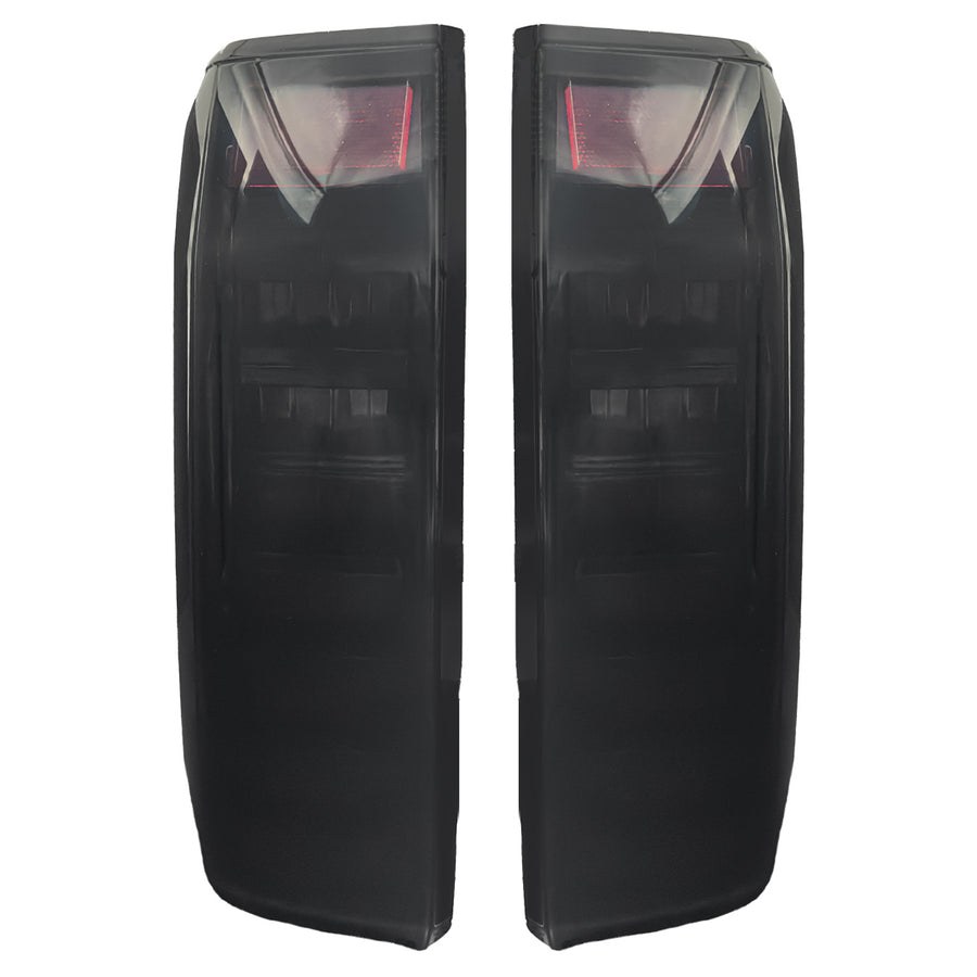 Recon Accessories Tail Light Assembly, Smoke Lens, Black Housing, LED with Startup Light Sequence – 264289BK
