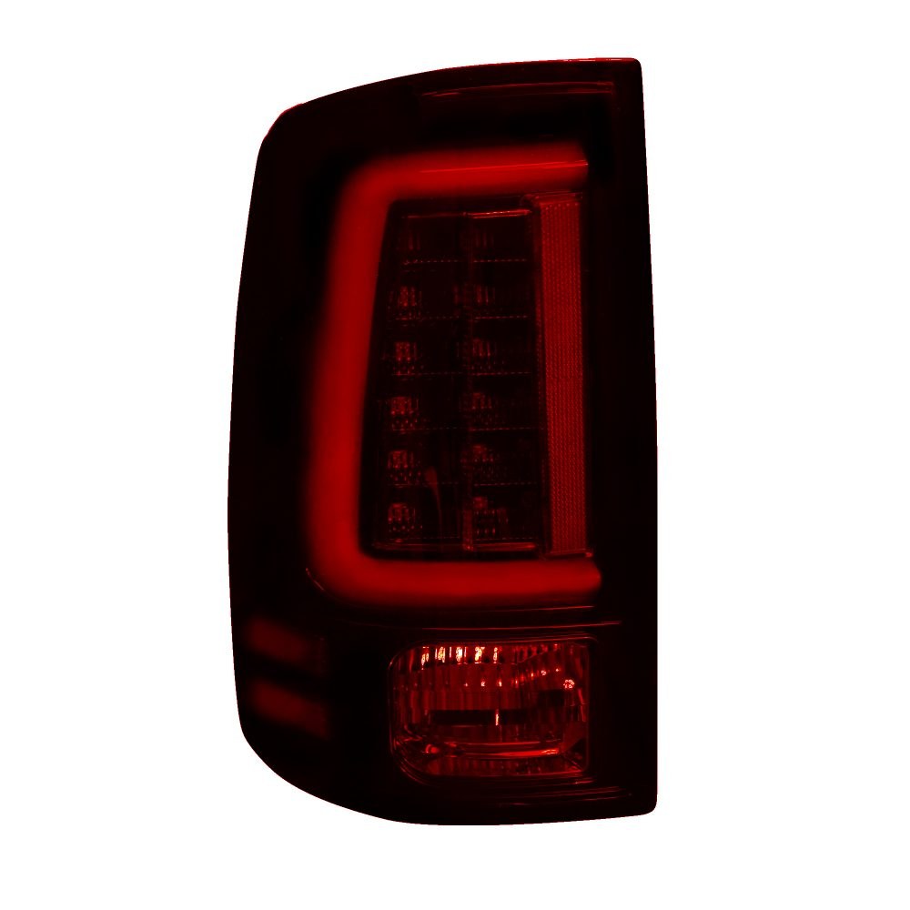 Recon Accessories Tail Light Assembly, Oled, Red Lens, Black Housing, Red Bulb, Without Reverse Bulbs, Set of 2 – 264336RD