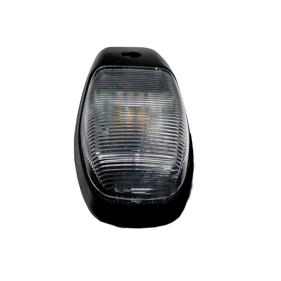 Recon Accessories Roof Marker Light – LED, Clear Lens, High Power Led’s, Amber Bulb, Single – 264346CLX