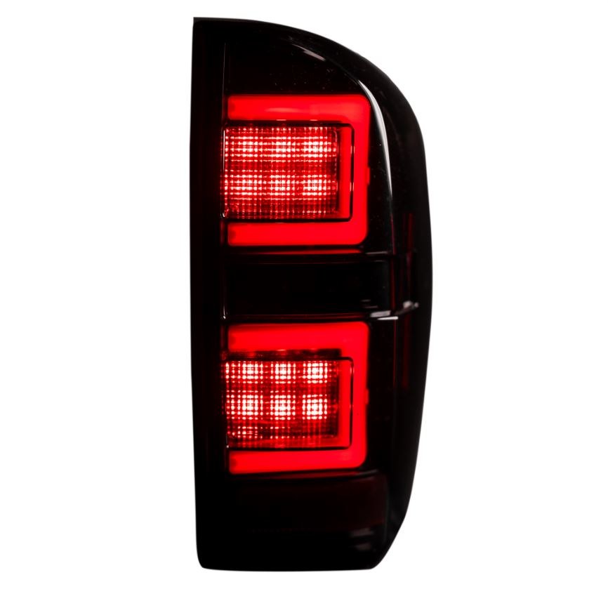 Recon Accessories Tail Light Assembly, LED Brake Light, Smoke Lens, Black Housing, Red Bulb, Set of 2 – 264388BK