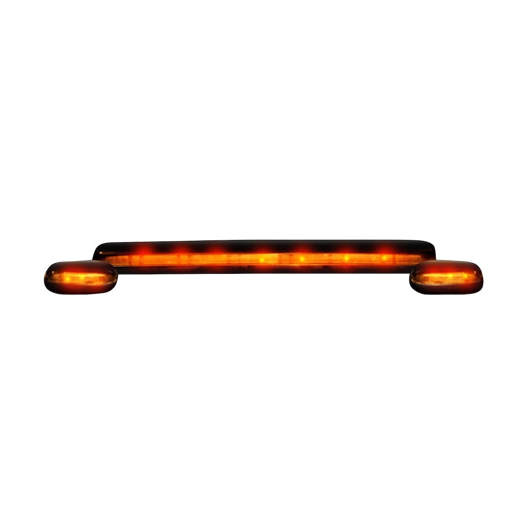 Recon Accessories Roof Marker Light, Direct Fit OEM Style, Clear Lens, LED Bulb, Selectable Multi-Colored Through Bluetooth Phone App – 264156CLRGB