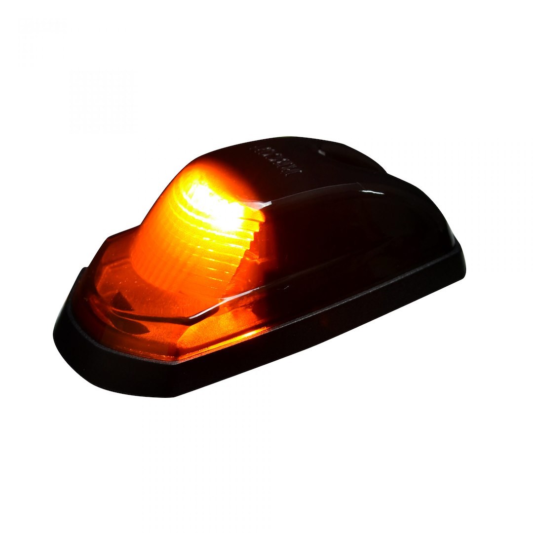 Recon Accessories Roof Marker Light, Direct Fit Oval, Smoke Lens, LED Bulb, Selectable Multi-Colored Through Bluetooth Phone App – 264343BKRGB