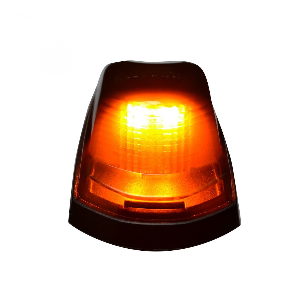 Recon Accessories Roof Marker Light, Direct Fit Oval, Smoke Lens, LED Bulb, Selectable Multi-Colored Through Bluetooth Phone App – 264343BKRGB