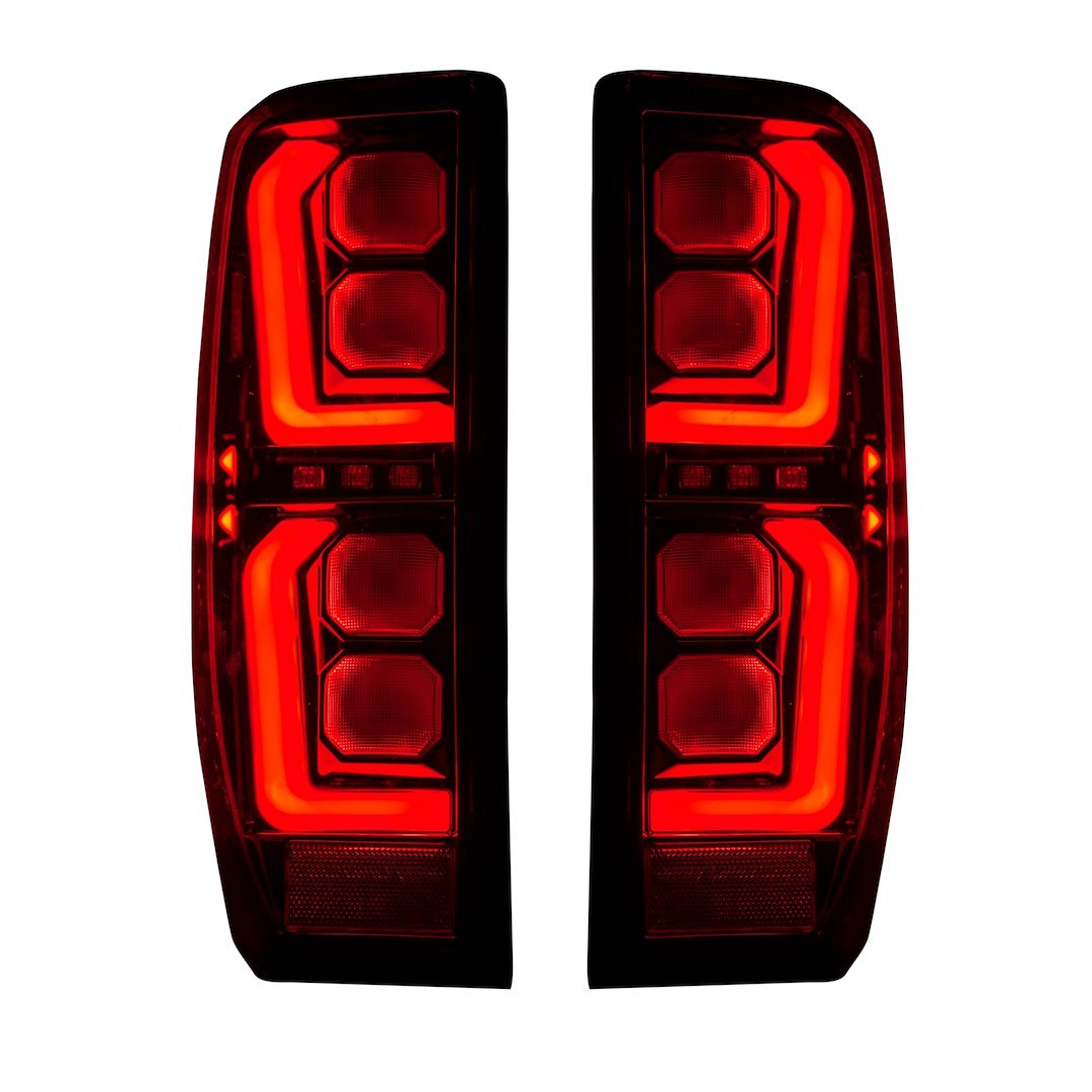 Recon Accessories Tail Light Assembly, Oled, Smoke Lens, Black Housing, Red/ White Bulbs, Set of 2 – 264398LEDBK