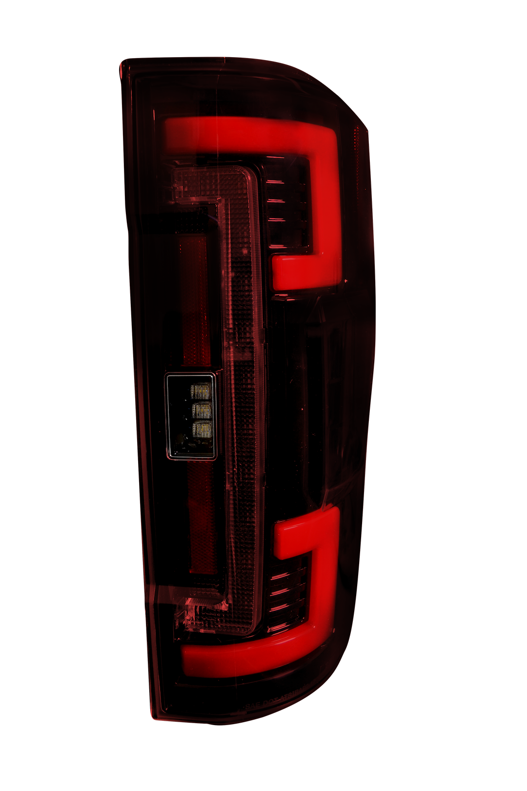 Recon Accessories Tail Light Assembly, Red Lens, Chrome Housing, Oled, Red Bulbs, Set of 2 – 264399LEDRD