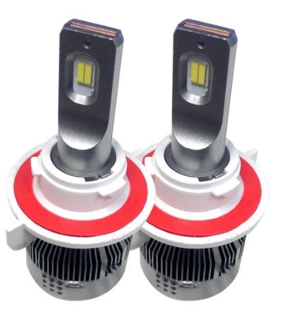Recon Accessories Headlight Bulb, H10/ 9140/ 9145, LED Bulb, 30 Watt, 12 Volt, White Beam Color, 6000K Light Color Temperature, Set of 2 – 264H10LEDHP