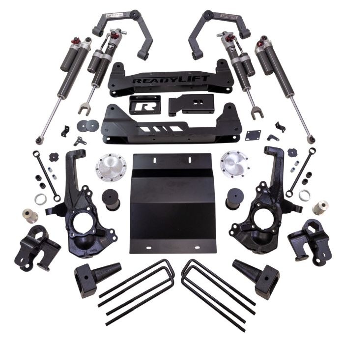 ReadyLIFT Lift Kit Suspension, MAX3.3, 8 Inch Front Lift, 8 Inch Rear Lift – 42-30840