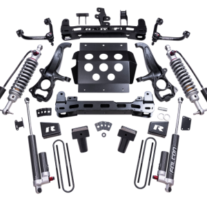 ReadyLIFT Lift Kit Suspension, MAX3.3, 6 Inch Front Lift, 5 Inch Rear Lift – 42-35640