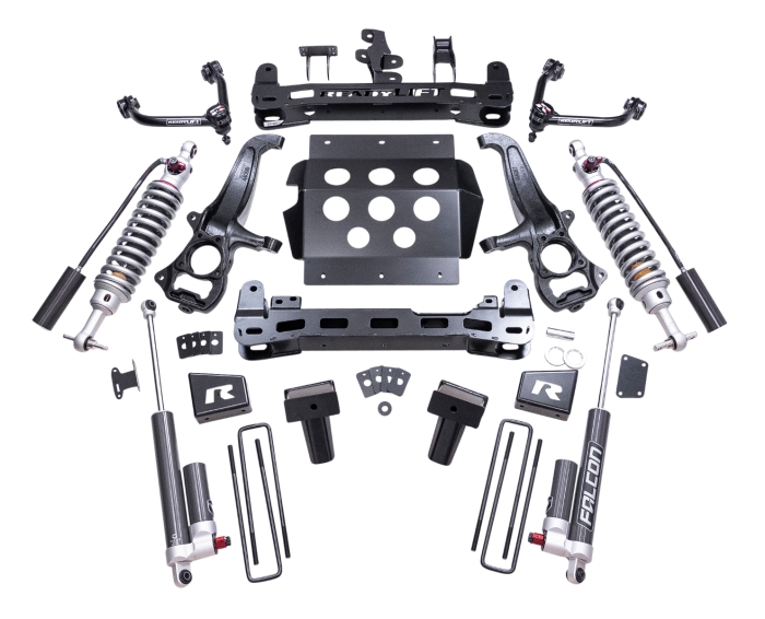 ReadyLIFT Lift Kit Suspension, MAX3.3, 6 Inch Front Lift, 5 Inch Rear Lift – 42-39640