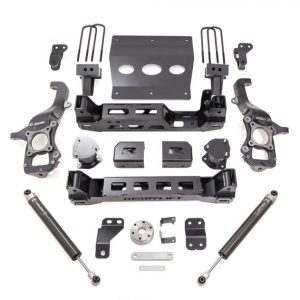 ReadyLIFT Lift Kit Suspension, 6 Inch Front Lift, 4 Inch Rear Lift, With Rear Falcon Shock Absorbers IN Kit – 44-25620