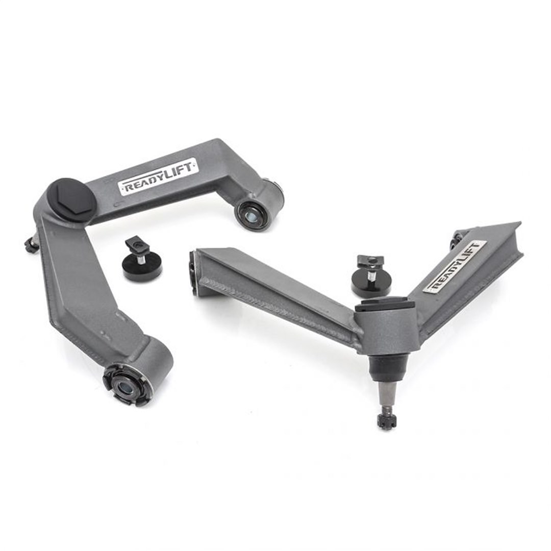 ReadyLIFT Control Arm, Xtreme Duty, Fully Boxed, Silver, Steel, With Greaseable Urethane Bushings/ Uniball Ball Joint/ Set of 2 – 44-3035