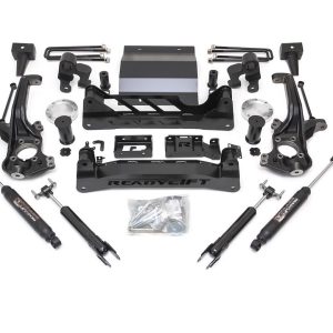ReadyLIFT Lift Kit Suspension, Sst 3000, 6 Inch Front Lift, 6 Inch Rear Lift, With Front and Rear Sst 3000 Shock Absorbers – 44-30601