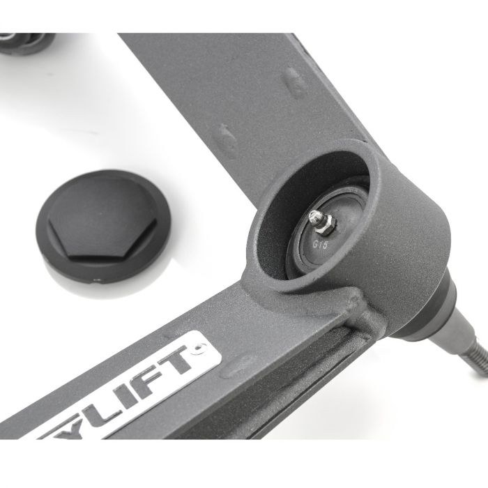 ReadyLIFT Control Arm, Sst ® Series, Fully Boxed, Silver, Steel, With Greaseable Urethane Bushings/ Uniball Ball Joint/ Set of 2 – 44-3100