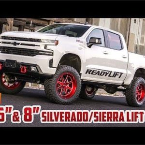 ReadyLIFT Lift Kit Suspension, 6 Inch Front Lift, 5 Inch Rear Lift – 44-3960